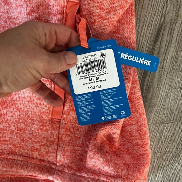 NWT Columbia Coral Heathered Women's Jacket - Picture 2 of 7